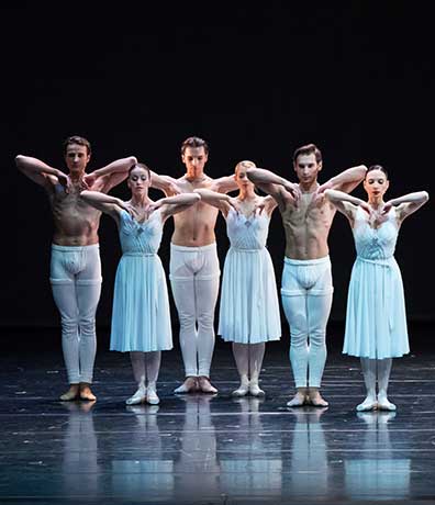 "Adagio Hammerklavier", Beethoven / Hans Van Manen. Alle Fotos: © Wiener Staatsballett / Ashley Taylor 