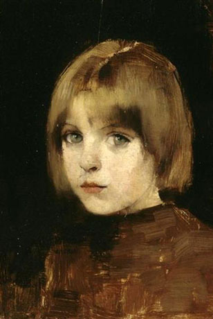  H. Schjerfbeck: Madchenportait, 1886 © gemeinfrei