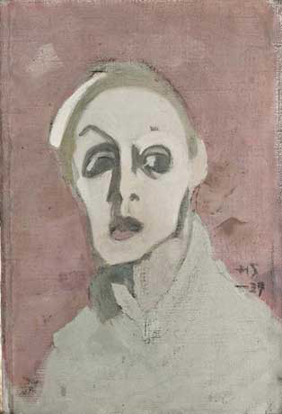 Helene Schjerfbeck: Selbstportait 1939. © gemeinfrei 