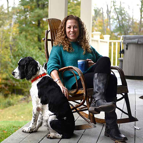 Jodi Picoult fotografiert von  Jeniffer Hauck für die  Valley News