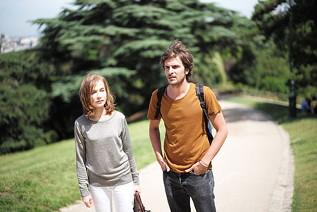 Mit Fabien im Park (Huppert, Kolinka) © filmladen / Ludovic Bergery 