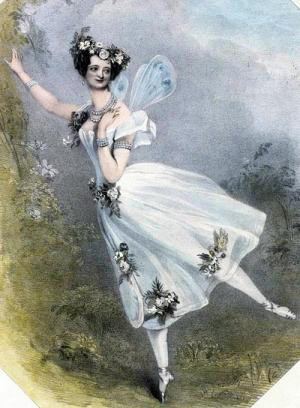 Auf den Flügeln des Tanzes: Marie Taglioni. © gemeinfrei