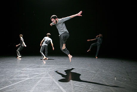 "A Love Supreme", getanzt von vier Tänzern. © Herman Sorgeloos