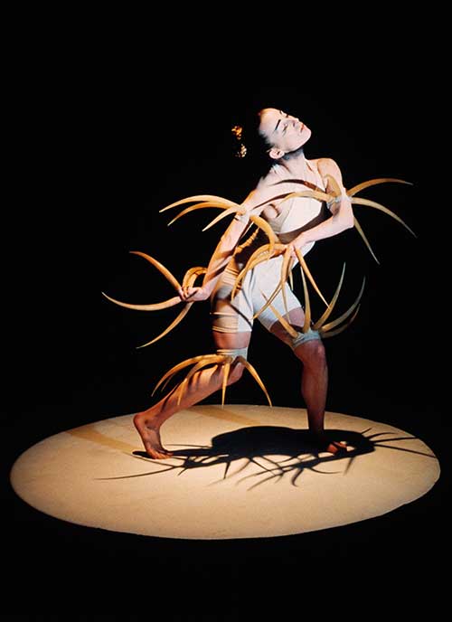 Wesen aus einer magischen Welt: Dominique Porte in "Le Sacre". ©  Marie Chouinard
