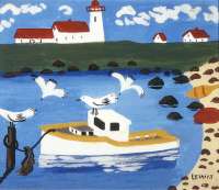 Gemalt von Maud Lewis © Artgallery of Nova Scotia