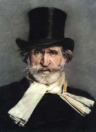 Giuseppe Verdi, Porträt von Giovanni Boldini. © gemeinfrei