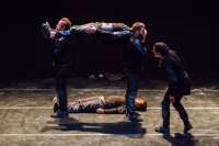 Hungry Sharks: Akrobatische Übung. © Dušana Baltić