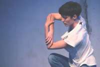 Mit ihrer Performance "Mirroring" bannt inge Gappmaier das Publikum. © Ivan-Alexander Kjutev