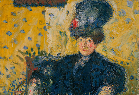Richard Gerstl: Bildnis Mathilde Schönberg, 1908. © Privatsammlung 