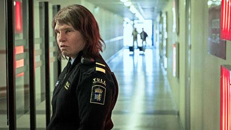 Eva Melander als Grenzbeamtin Tina. © Lunda Filmverleih
