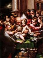 Parmigianino (1503–1540): "Die Beschneidung Christi", Detroit Institut of Arts. © wikimedia.orrg / public domain 