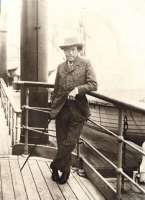 Gustav Mahler auf seiner letzten Reise. © www.alma-mahler.at