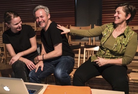 Anne-Sophie Raemy, Joachim Schlömer, Corinne Eckenstein.