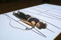 Karin Pauer in der Choreografie-Anweisung von Aldo Giannotti
