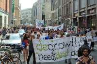 Degrowth-Demo in Leipzig.  © leipzig.degrowth.org / wikimedia
