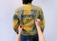 Das Motto des Spaziergangs: "More or less". © Nora Jacobs and Soot / Zeyringer 