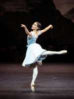 Solotnzerin Margarita Fernandes bei ihrem Debüt als Giselle.