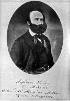 Alessandro Pavia, Selbstporträt von 1870. Aus dem Album der Tausend, mit dem Pavia die Freiheitskämpfer unter Garibaldi fotografisch verewigt hat. © wikipedia