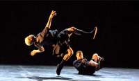 Die Tänzer:innen überzeugen durch fantastische Körperbeherrschung. © Kerstin Behrendt 