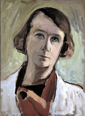 Gabriele Münter: Selbstbildnis, 19335 
