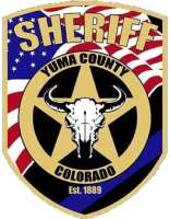 Der Stern des Sheriffs von Yuma County. Der Yumapioneer meldete am 9. Juni 2023, dass der Sheriff von YC  das Gefängnis geschlossen hat, weil er keinen Gefängniswärter finden konnte. © yumapioneer.com   