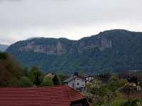 Blick von Kamen / Stein auf die Karawanken. © wikipedi / Stebunik