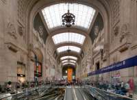 Stazione Milano Centrale, der Bahnhof, in dessen Nähe das Hotel Milano liegt. © Lizenzfrei