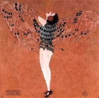  Leo Rauth: Grete Wiesenthal tanzt den „Frühlingstimmenwalzer“, Graphik, 1910. © gemeinfrei