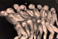 Aller Anfang war Erfolg: Körperwelle in  „Lufos“, 1985 . © Wolfgang Kirchner