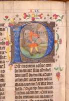  Buch der Richter: Meister der Zwolle Bibel, Seite 1 . © Universitätsbibliothek Untrecht / wikipedia