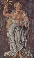 Demeter: Fresko von Cosmè Tura, 1430–1495. © lizenzfrei / wikipedia
