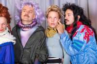 Manifestation der Probe: Beatrice Frey, Alex Deutinger, Julia Franz Richter, Alexandru Cosarca.