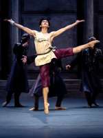 Zum ersten Mal auf der Bühne mit dem Wiener Staatsballett: Kentaro Mitsumori.