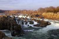 Der Potomac bei  Great Falls, Virginia, wo sich das Drama abgesielt haben könnte. © wikipedia