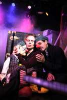 Der Clown und seine Schatten, Stefanie Elias und André Reitter, sagen Adieu.