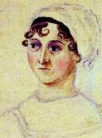 In den Romanen Jane Austens (1775–1817) stehen Frauen im Mittelpunkt. Junge Leser tun die Lektüre als „Mädchenkram“ ab. Das Porträt hat Janes Schwester Cassandra um 1810 gemalt. © wikipedia 