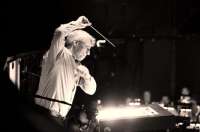 Der Dirigent an der Arbeit.