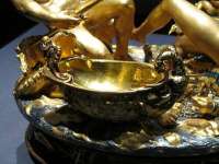 Zwischen Cybele, der Göttin der Erde und Neptun, dem Gott der Merre, wird das Salz eingefüll. Quelle: KHM, Wien.