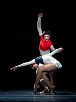 „Dispatch duet" von Pam Tanowitz, getanzt von Sinthi LIz und Duccio Tariello .