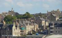 Lerwick, die gößte Stadt der Shetland Inseln. © wikipedia