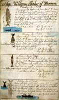 Wallogbuch, Tagebuch von 1838. Seit Mitte des 20. Jhdts. ist der Walfang streng geregelt. ©&nbsp; Seebeer Seebeer / Wikipedia