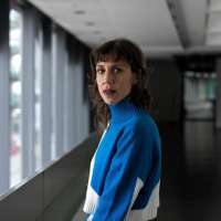 Die Tänherin / Choreografin Katerina Andreou, geboren in Griechenland, lebt und arbeitet in Frakreich. Foto:©  Bea Borgers