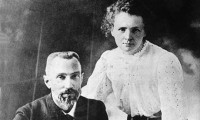 Das Ehepaar Curie in einer historischen Aufnahme © gemeinfrei 