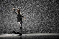 Hiroaki Umeda: Visuals in schwarz-weiß © Tanzquartier  