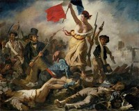 Eugène Delacroix: "Die Freiheit führt das Volk," 1830 © gemeinfrei (Louvre)