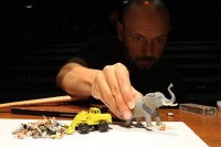 Der überlebensgroße Elefant als Störfaktor. © Judith Kaltenböck
