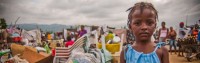 Rachel, die Hauptperson, erträgt das Elend nach dem großen Erdbeben in Haiti nicht.© www .aktion deutschland hilft.de