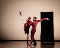 Eno Peçi mit Olga Esina bei der Weltstargala 2018 in seiner Choreografie "Hush". ©  Jack Devant