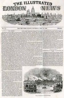 Die Illustrated London News, das Nachrichtenmagazin der Londoner. In der ersten Nummer (hier die Frontseite) wurde auch über den Krieg in Afghanistan berichtet. © gemenfrei / wikipedia 