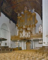 Die Garrels-Orgel in der Groote Kerk von Maassluis, dem Geburtsort des Autors. © Rijksdienst voor het Cultureel Erfgoed 
